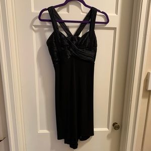 Black cocktail dress